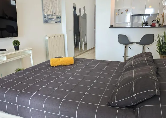 アパート Comfortable In With Sea Views マルベーリャ